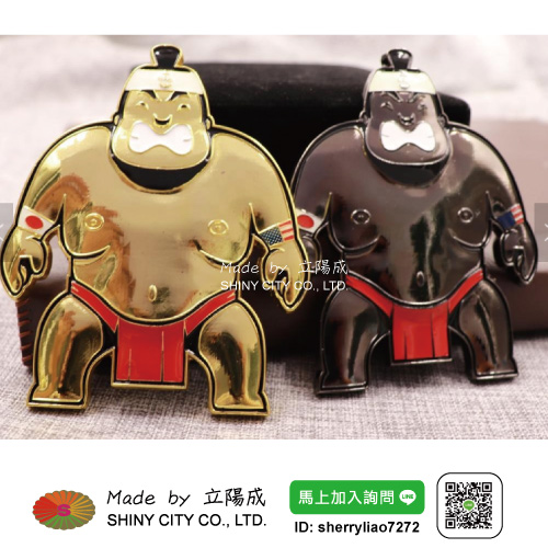 3 相撲比賽立體獎牌