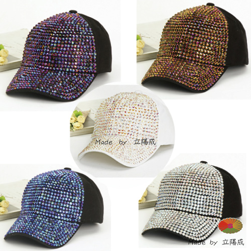 客製化水鑽帽，鴨舌帽，棒球帽